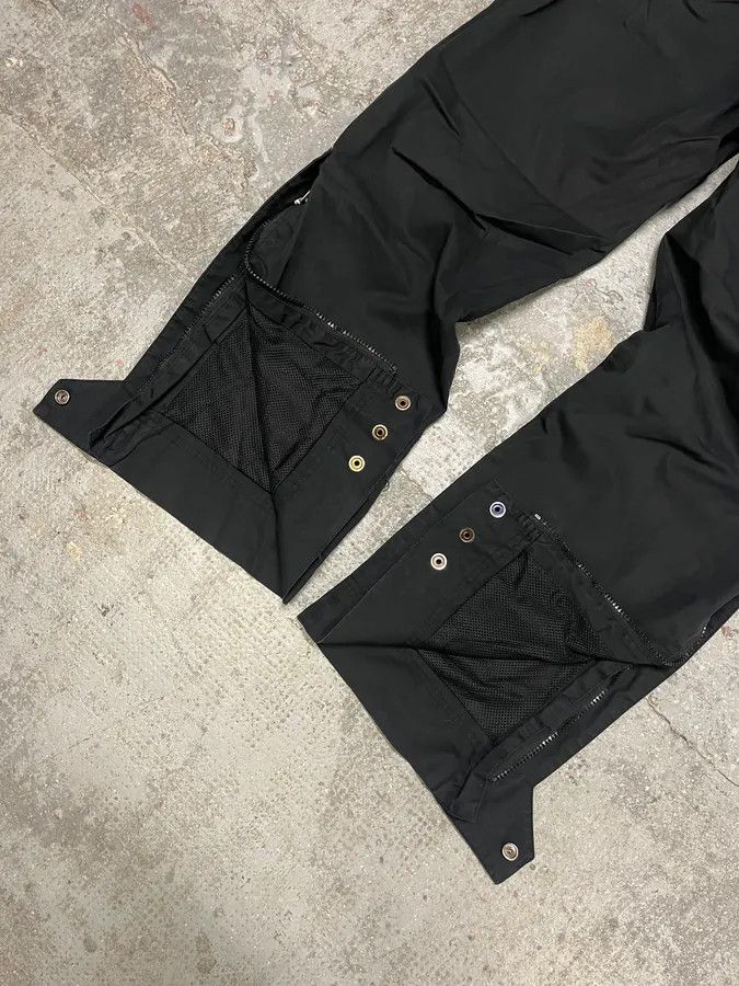 Acne Studios Acne Studios Black Tactical Zip Pants Size US 31 - 5 Thumbnail