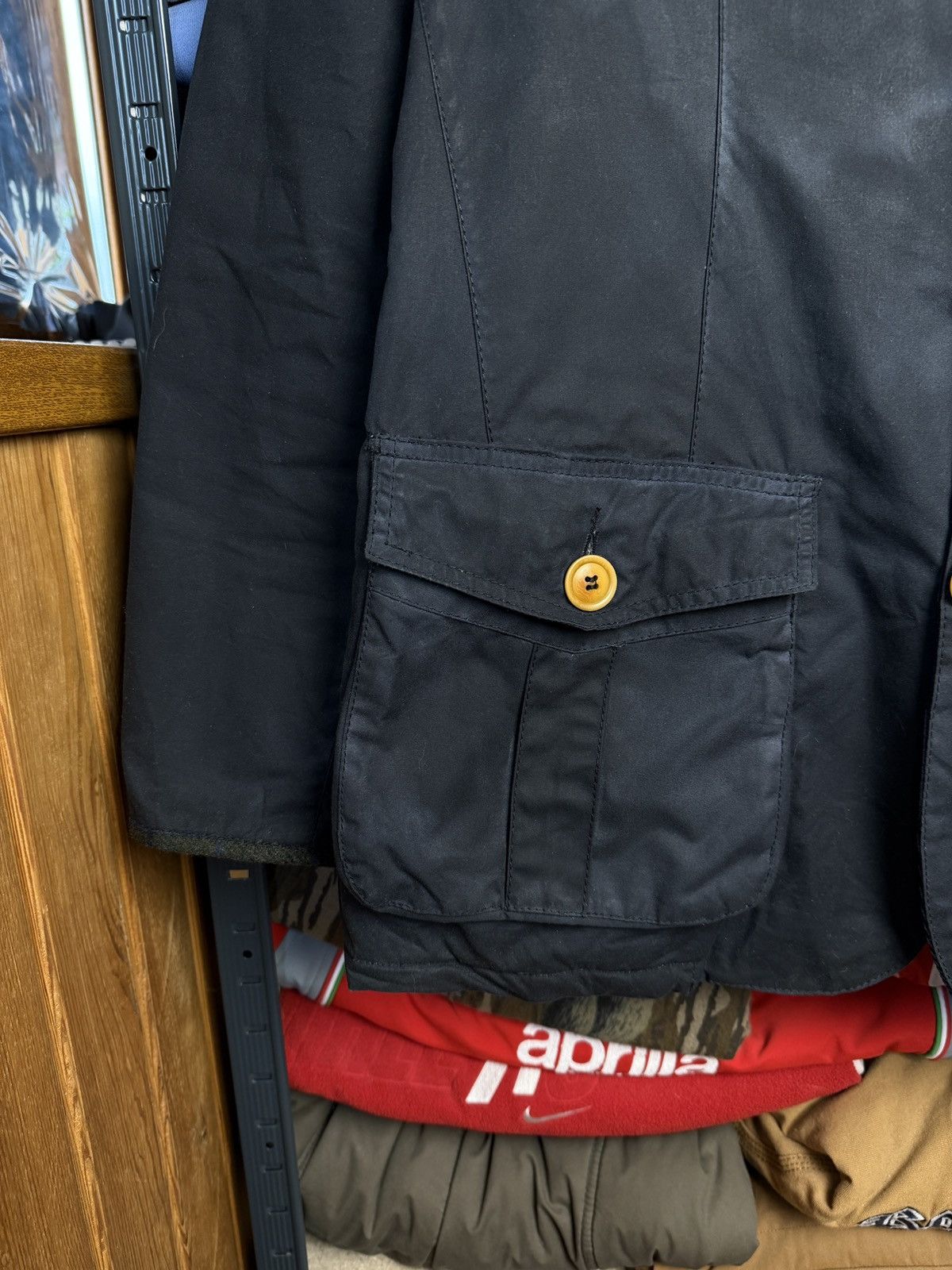Barbour Vintage mens Barbour Wax jacket size XXL Size US XXL / EU 58 / 5 - 8 Thumbnail