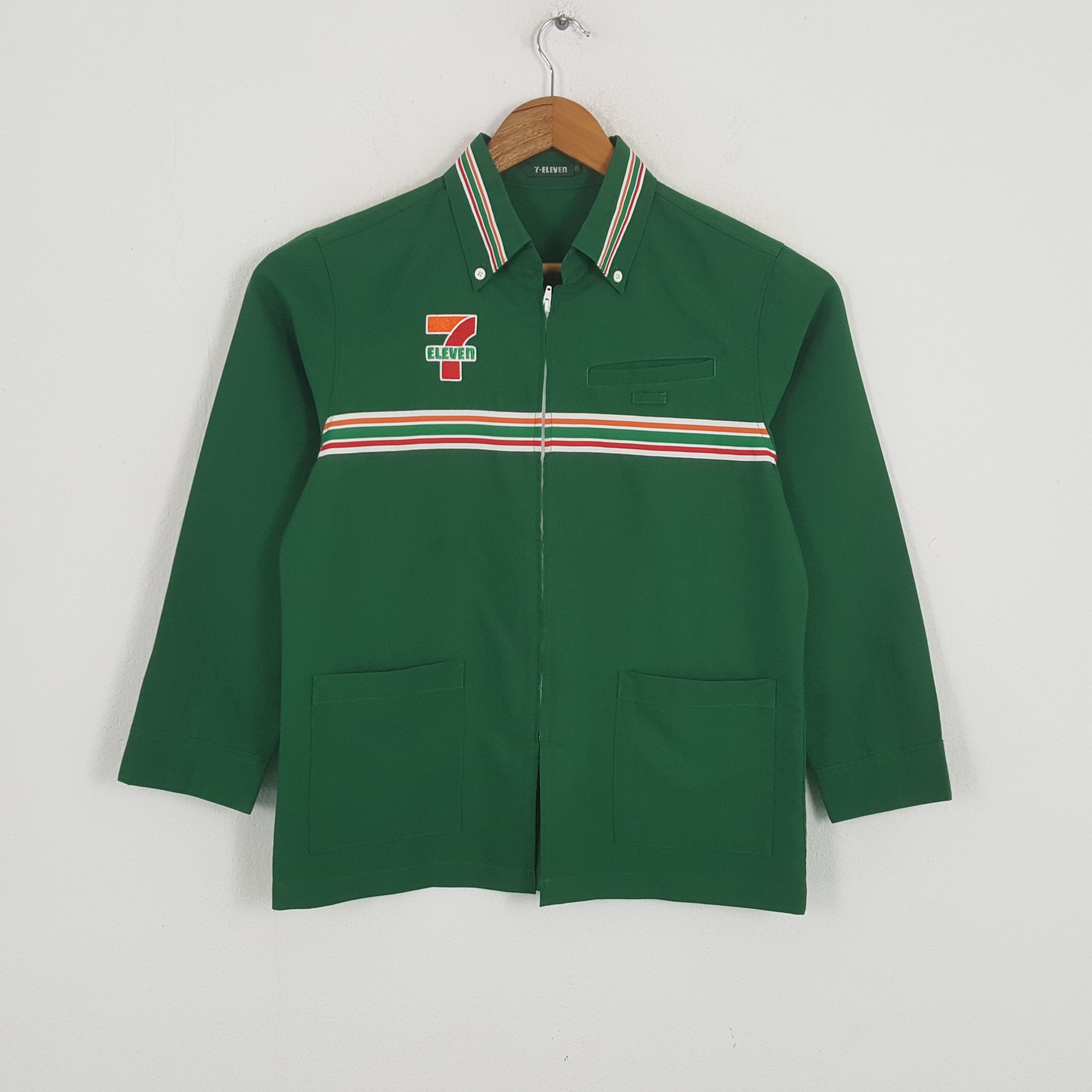 Japanese Brand × Vintage Vintage 7-ELEVEn Japanese Workers Uniform Jacket Size US S / EU 44-46 / 1 - 3 Thumbnail