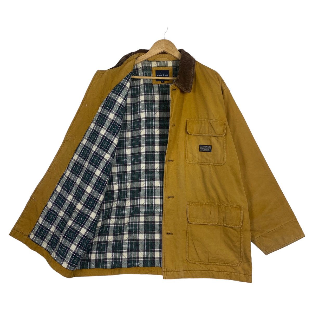 Japanese Brand × Uniqlo × Vintage Vintage Uniqlo chore jacket duck canvas Size US L / EU 52-54 / 3 - 9 Thumbnail
