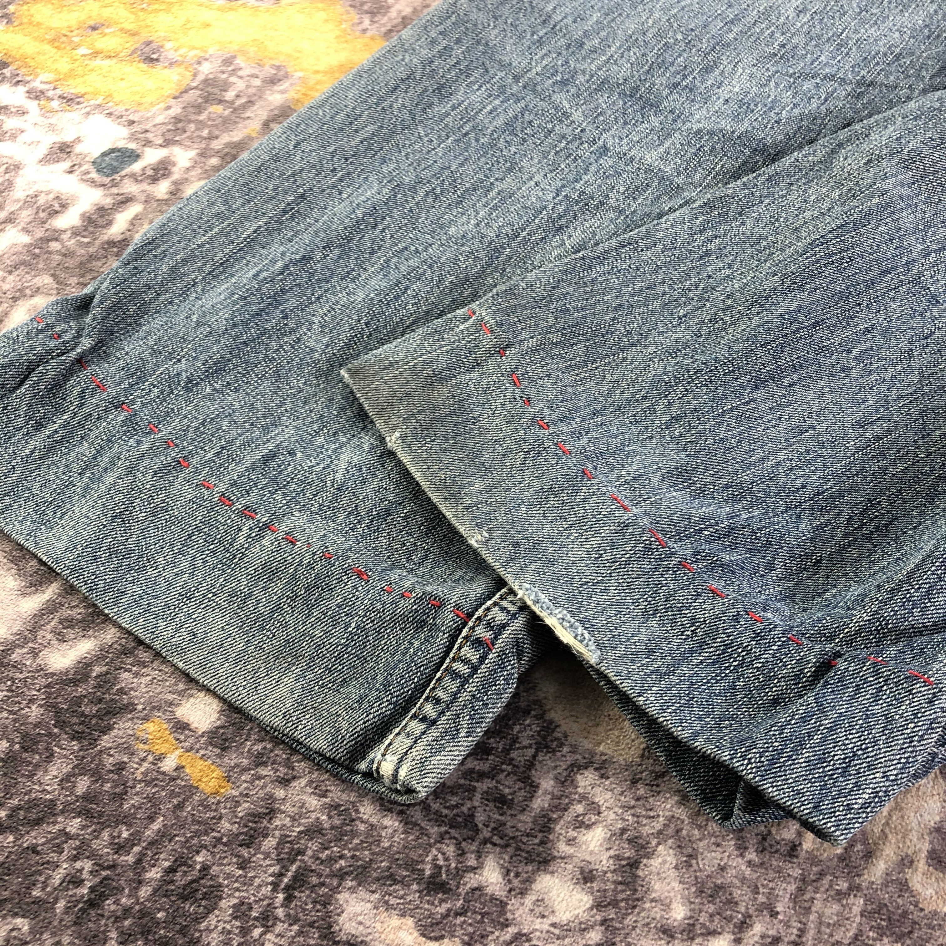 Levi's × Vintage 90s Vintage Blue Wash Levis 503 Jeans-JM3237 Size US 35 - 7 Thumbnail