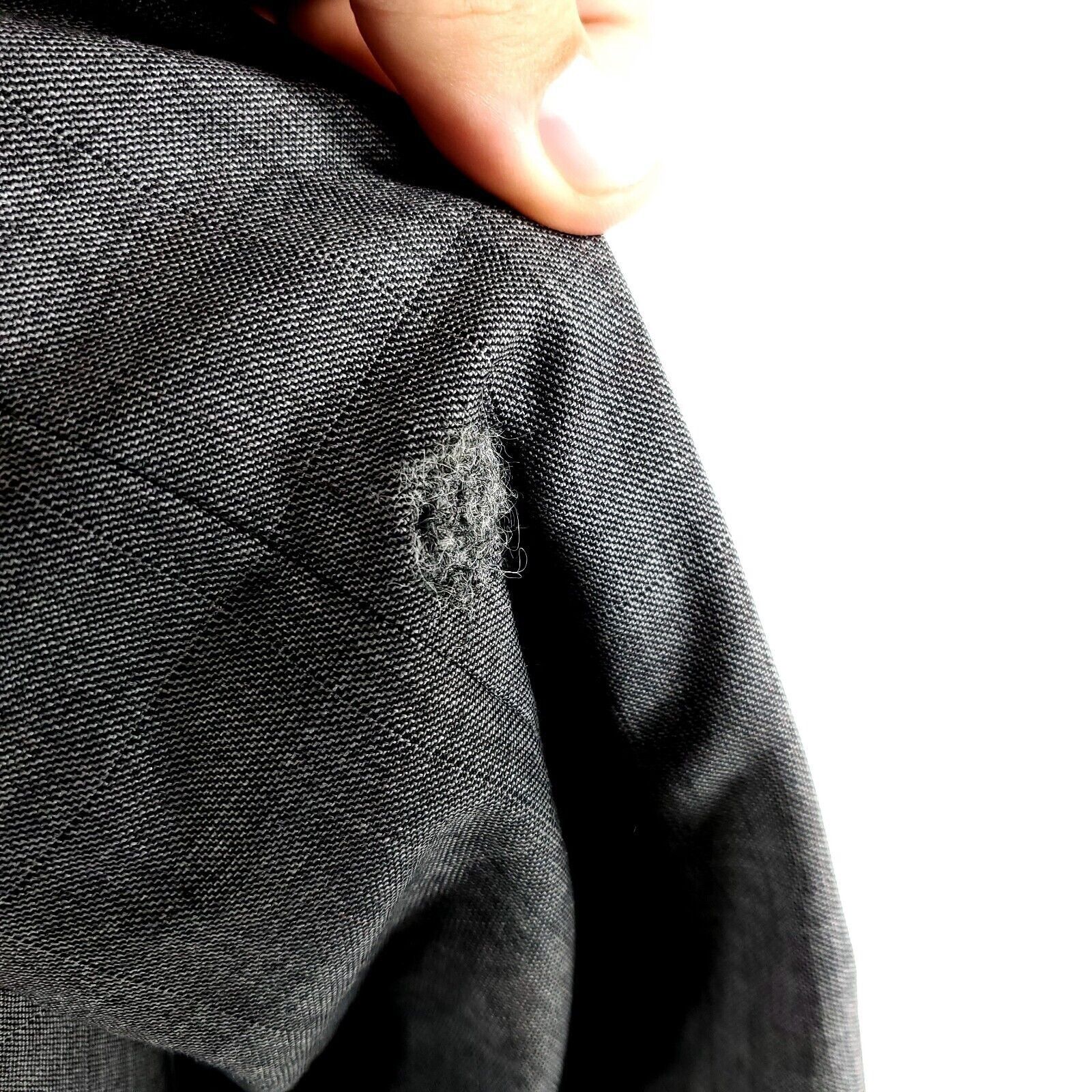Joseph & Feiss DAMAGED Joseph & Feiss Super 100s Wool 2 Button Blazer 44R O Size 44R - 7 Thumbnail