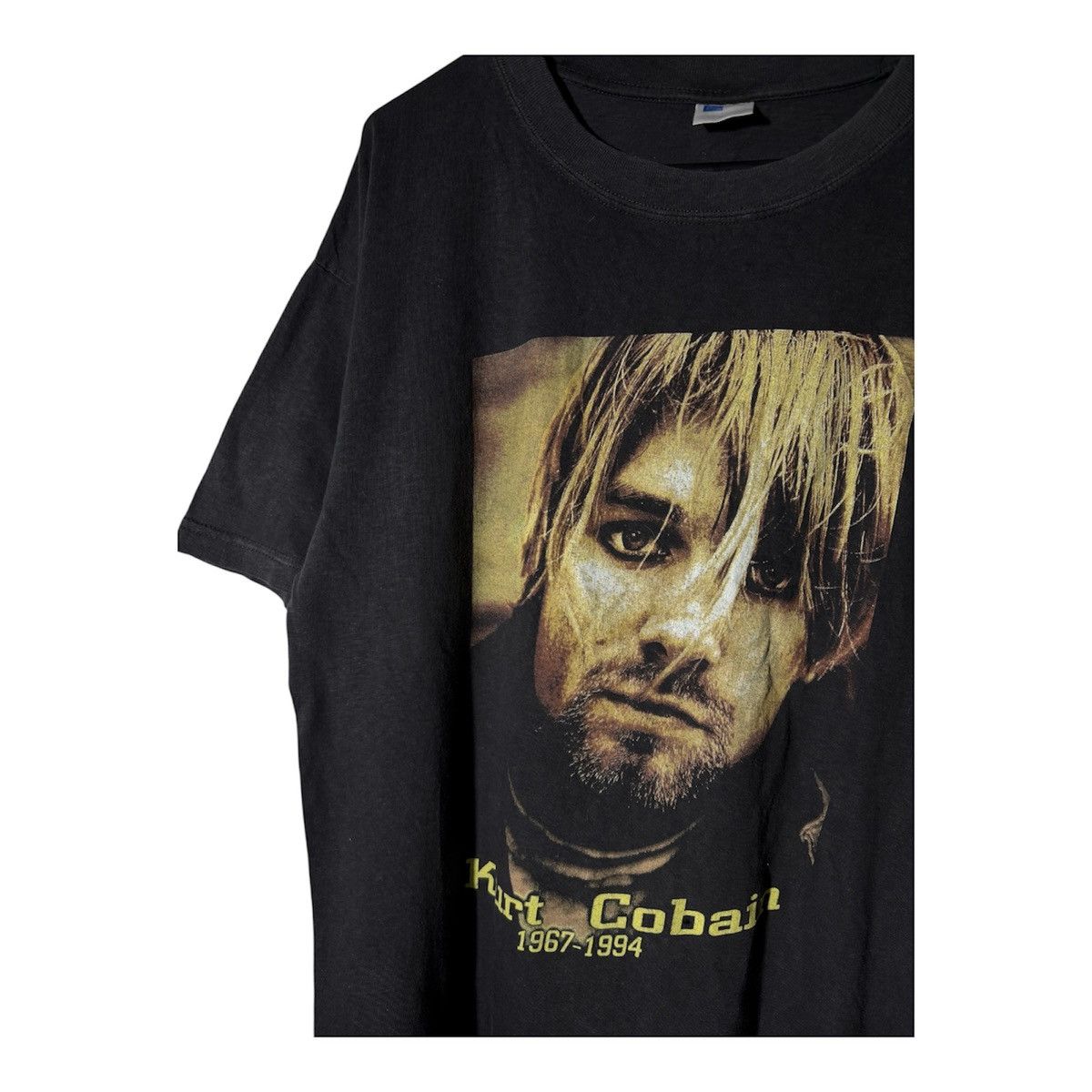 Band Tees Vintage Kurt Cobain Tshirt Nirvana Band Rock Tees Music Size US XL / EU 56 / 4 - 2 Thumbnail