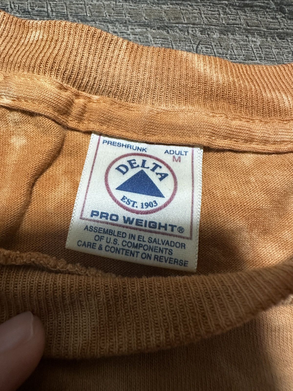Delta Vintage 90s Brown Deer Graphic Tee Size US M / EU 48-50 / 2 - 3 Thumbnail