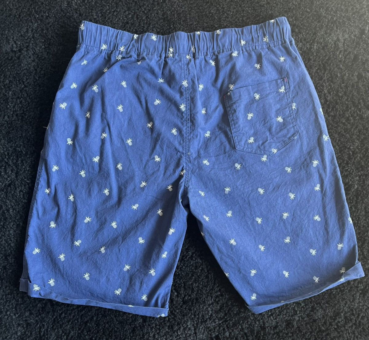 Other Dark Blue Pineapple Shorts Men’s Large Size US 36 / EU 52 - 2 Thumbnail