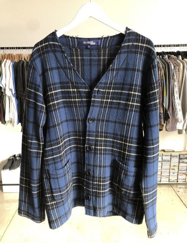 Comme des Garcons Comme des garçon plaid wool cardigan Size US M / EU 48-50 / 2 - 3 Thumbnail