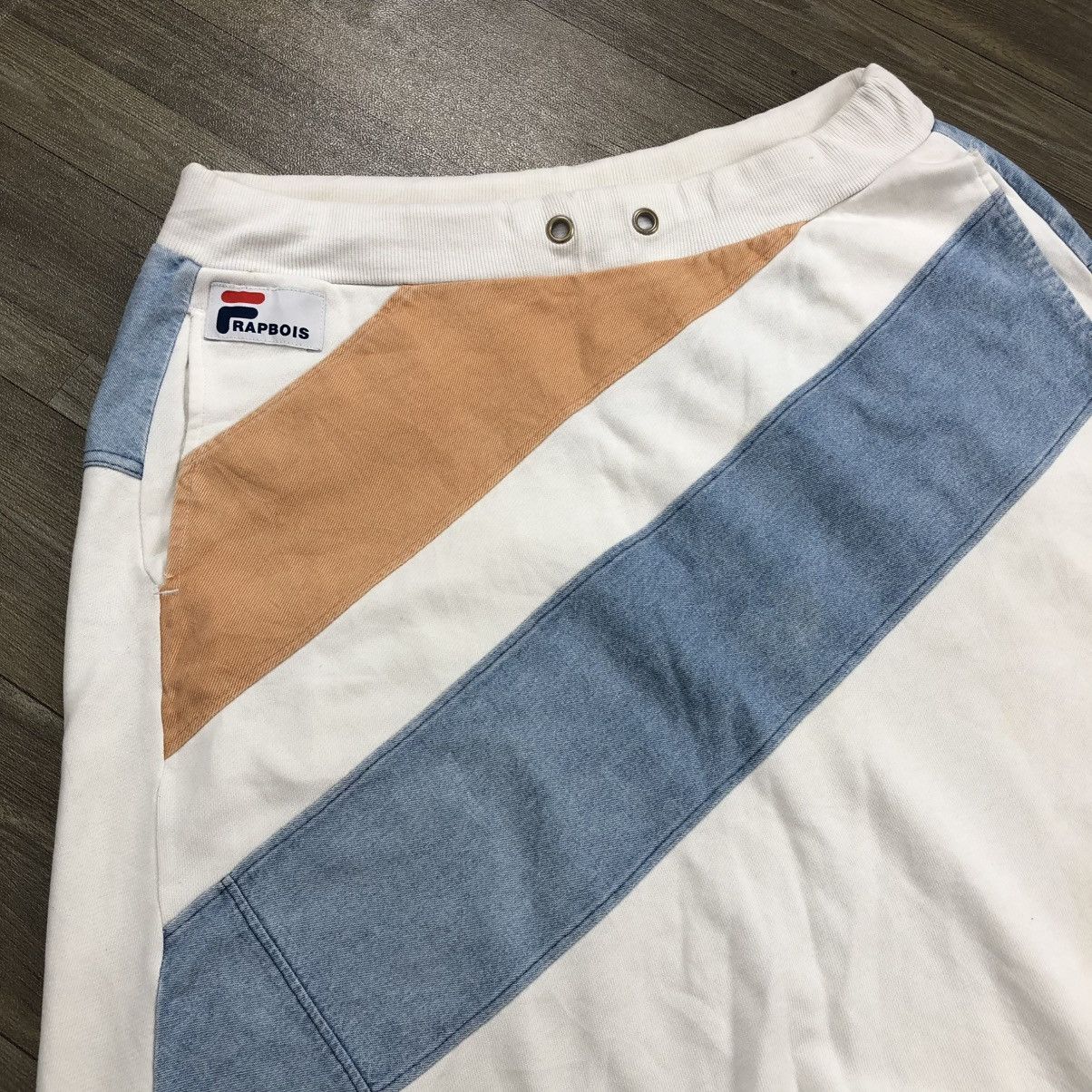 Frapbois 2000s Frapbois Issey Miyake x Fila Multicolor Sarouel Pants Size US 30 / EU 46 - 14 Thumbnail
