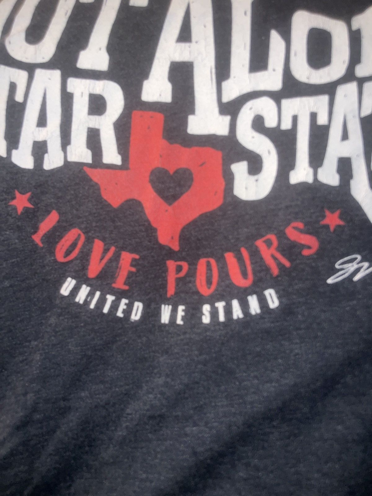 Hypebeast GV Art + Design Not Alone Star State Tee Size US XXL / EU 58 / 5 - 3 Thumbnail
