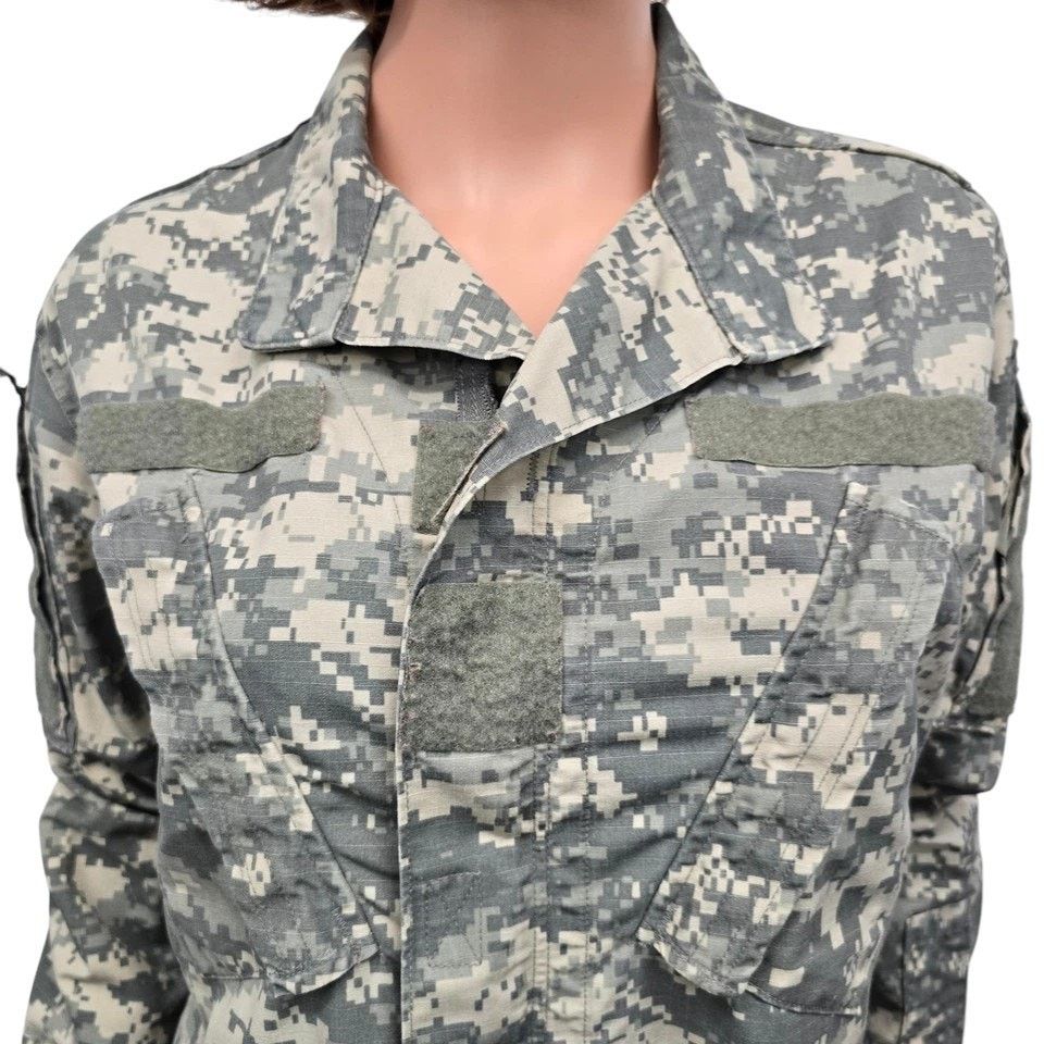 Vintage US Military Combat Digital Camo Jacket Coat Unisex S Long Size S / US 4 / IT 40 - 3 Thumbnail