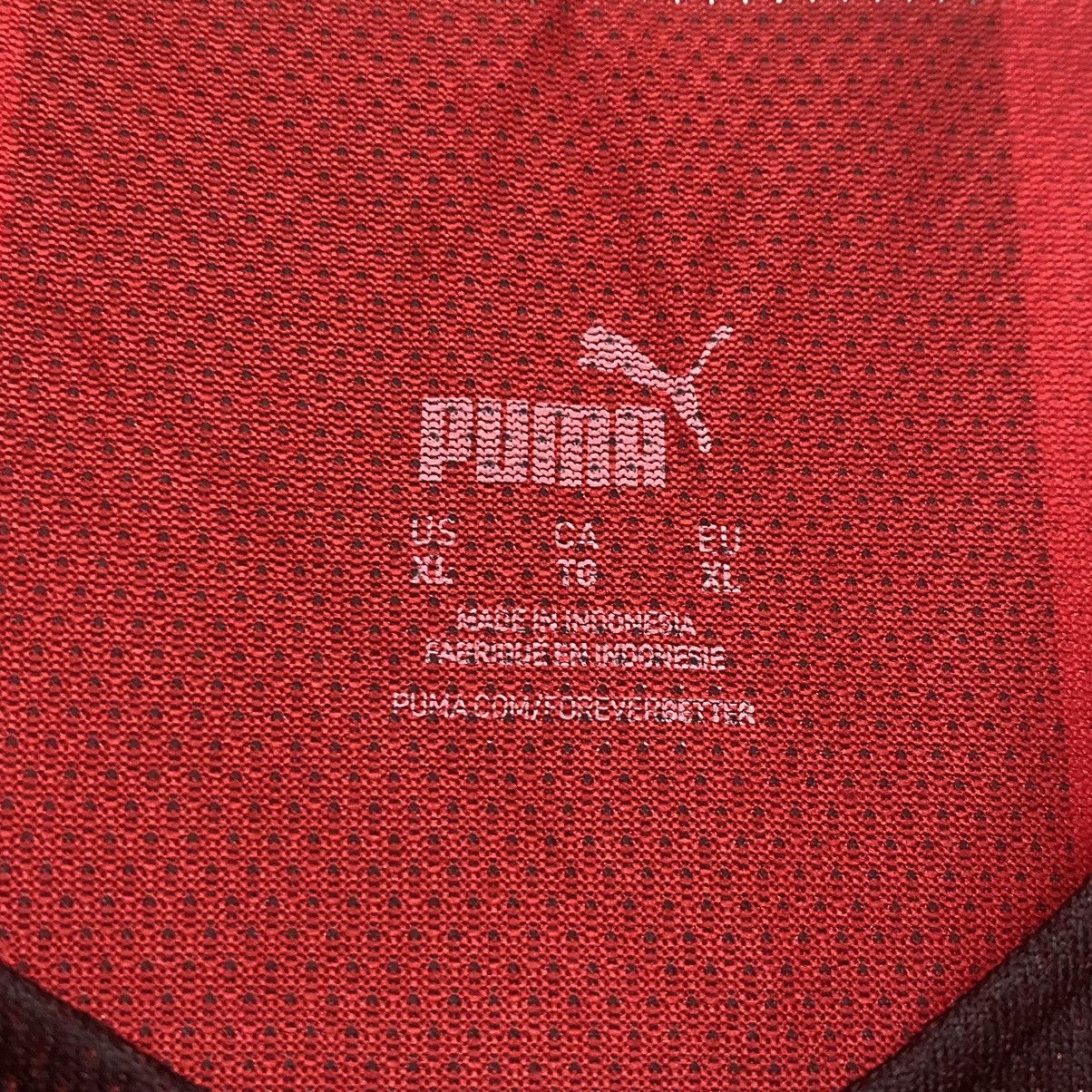 Puma BNWT Player Issue AC Milan 21-22 Home Scudetto Soccer Jersey Size US XL / EU 56 / 4 - 13 Thumbnail