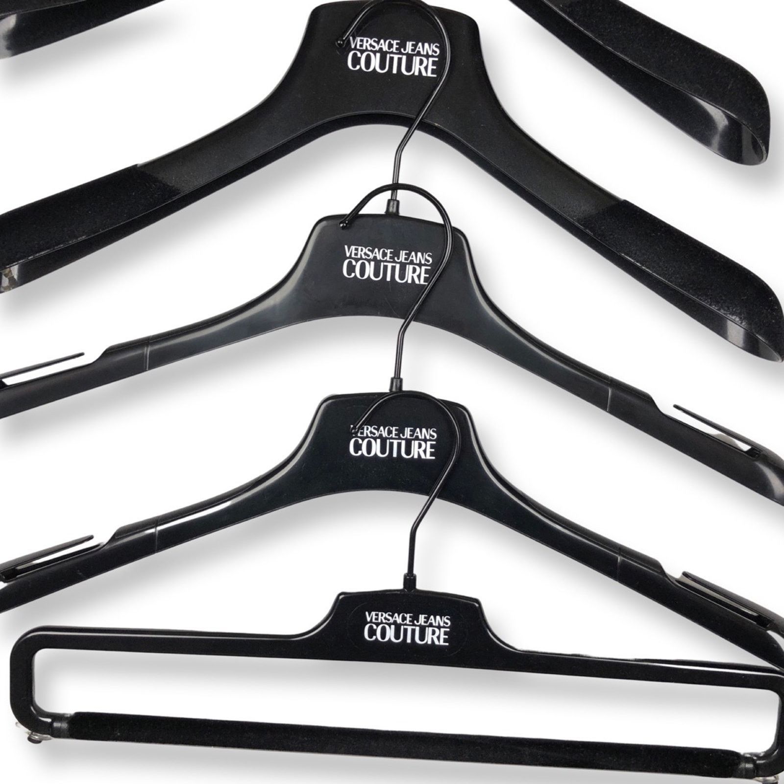 Versace Versace Logo Plastic Hangers Size ONE SIZE - 2 Thumbnail
