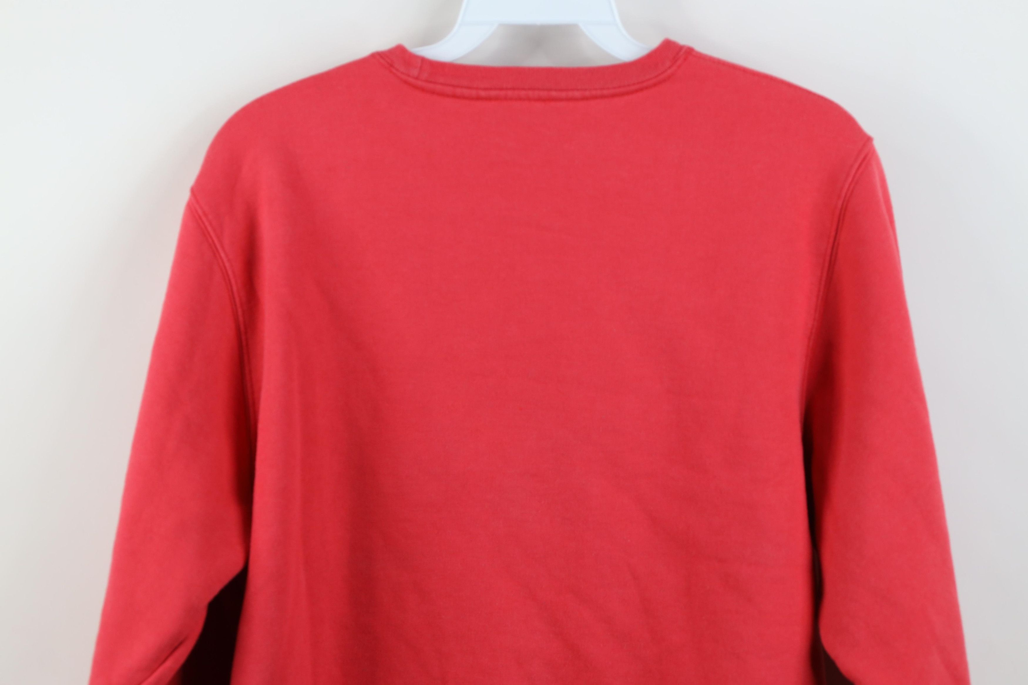 Guess Vtg 90s Y2K Guess Jeans Script Crewneck Sweatshirt Pink Size L / US 10 / IT 46 - 11 Thumbnail