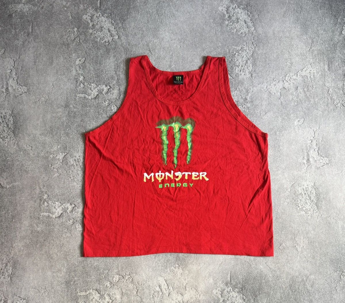 Fox Racing Monster Energy XXL biglogo racing tank top sleeveless shirt Size US XXL / EU 58 / 5 - 7 Thumbnail