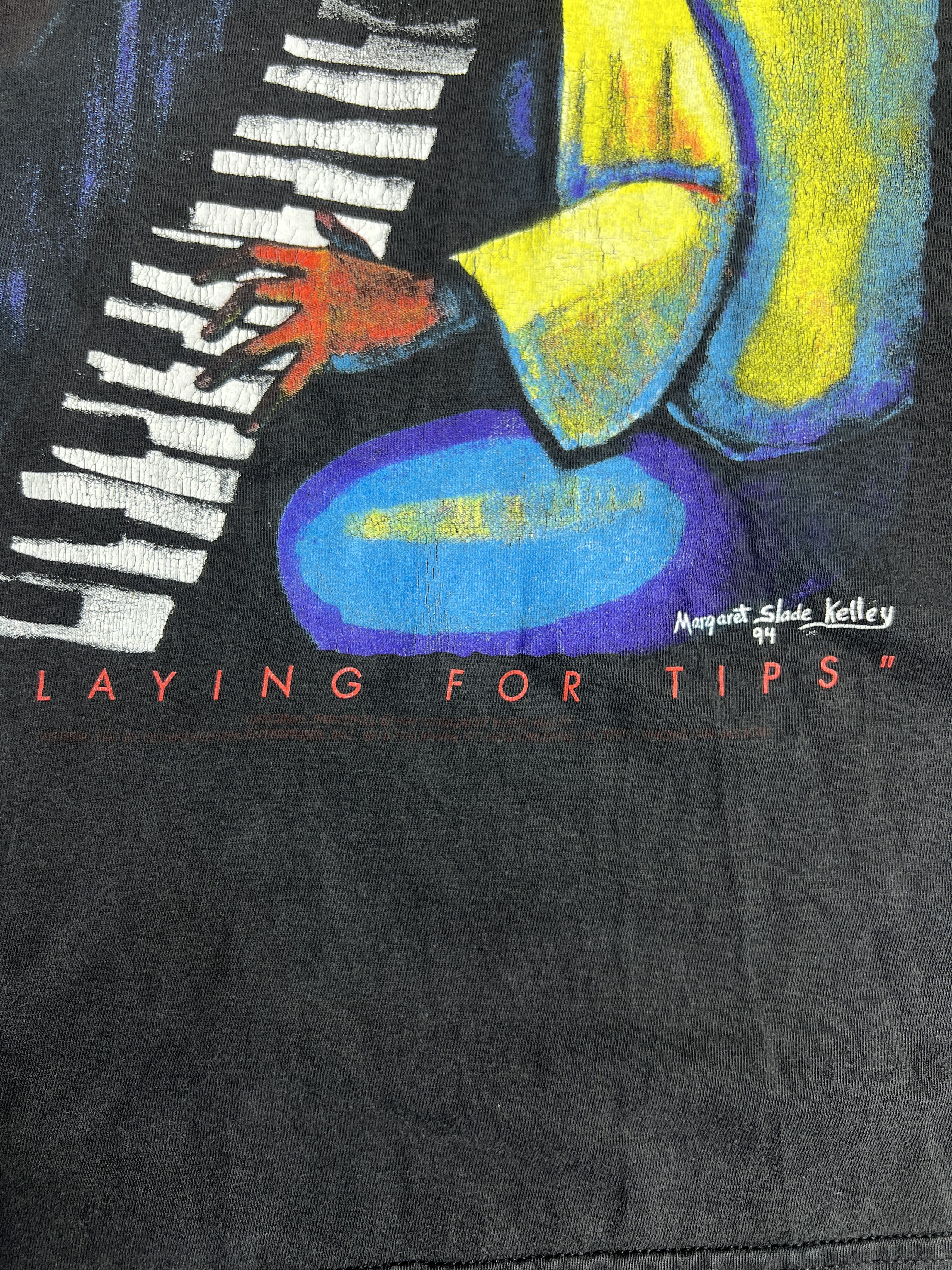 Vintage Vtg 90s Margaret Slade Kelley New Orleans Jazz (L) GTME342 Size US L / EU 52-54 / 3 - 5 Thumbnail