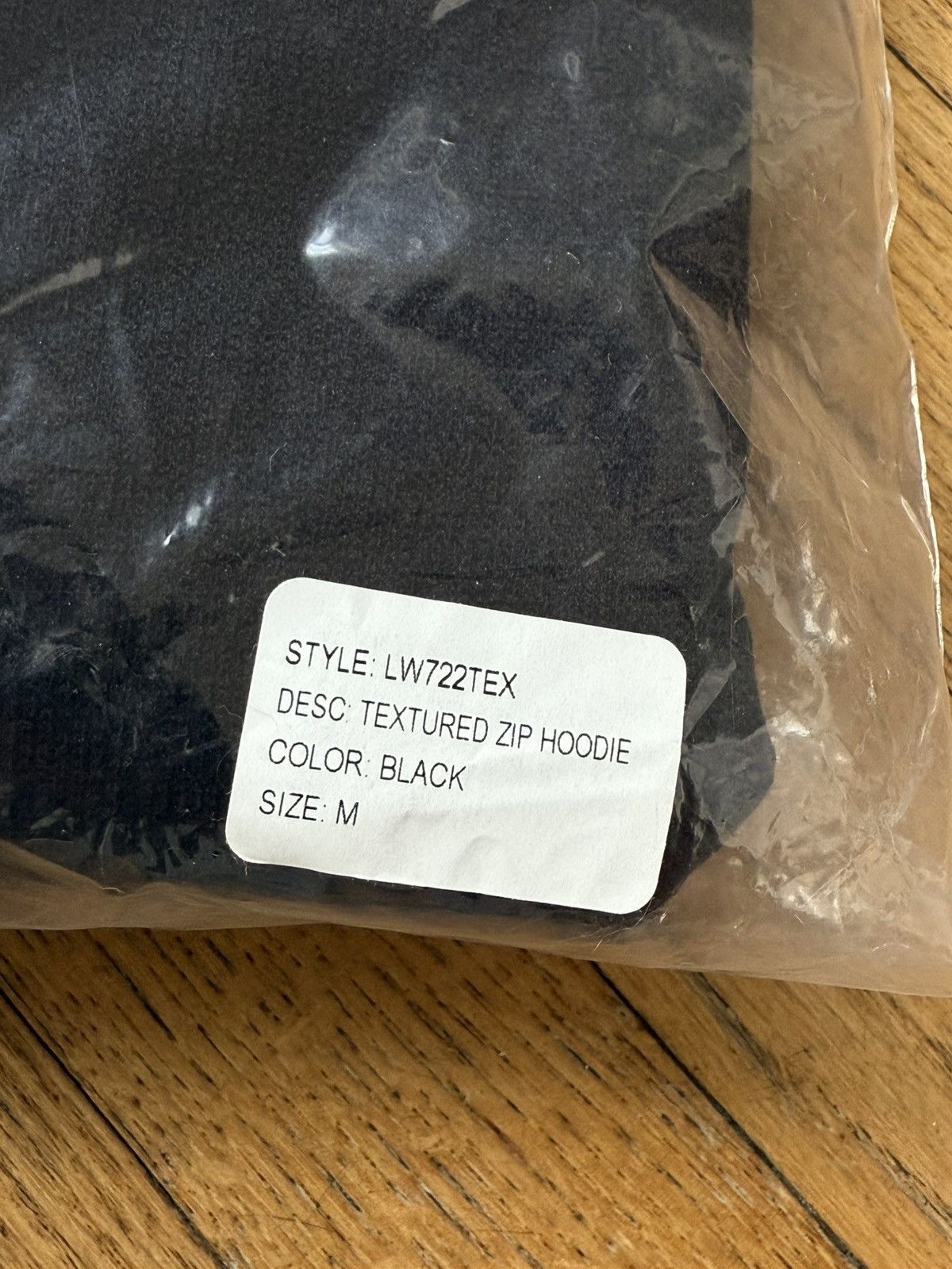 Lady White Co. Lady White Co. Textured Zip Up Hoodie Black Size US M / EU 48-50 / 2 - 6 Thumbnail