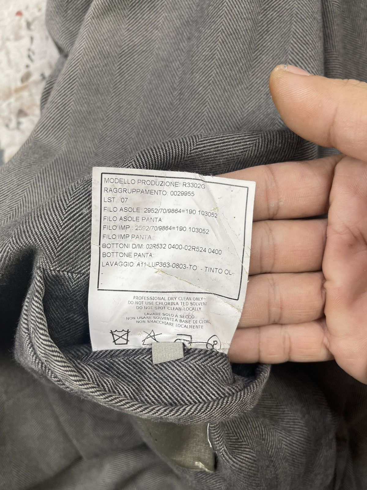 Boglioli Boglioli Herringbone R3302G Double Slit Coat Jackets Size US M / EU 48-50 / 2 - 15 Thumbnail