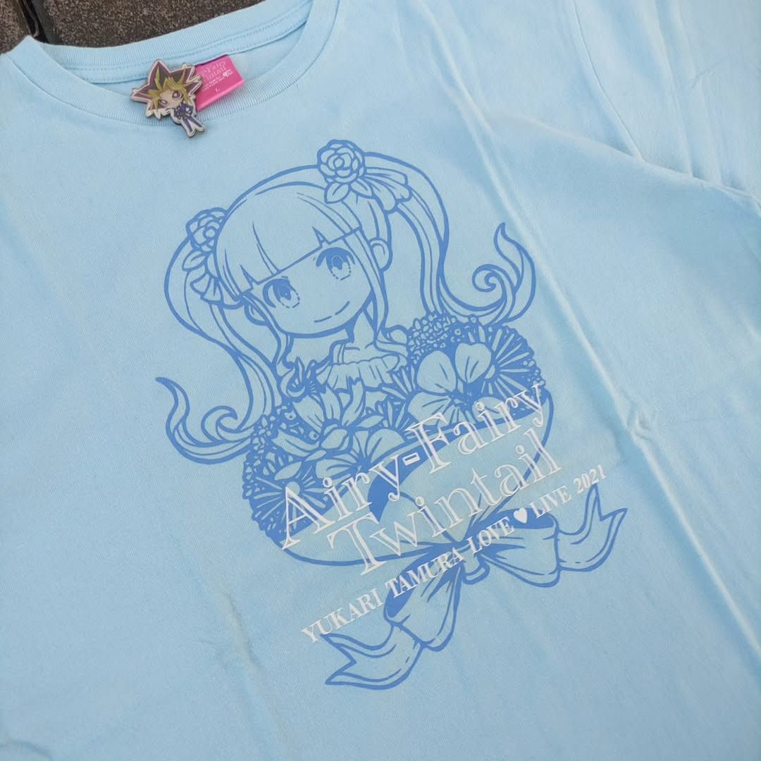 Band Tees Yukari Tamura Tour 2021 Seiyuu Tee Size US L / EU 52-54 / 3 - 2 Thumbnail