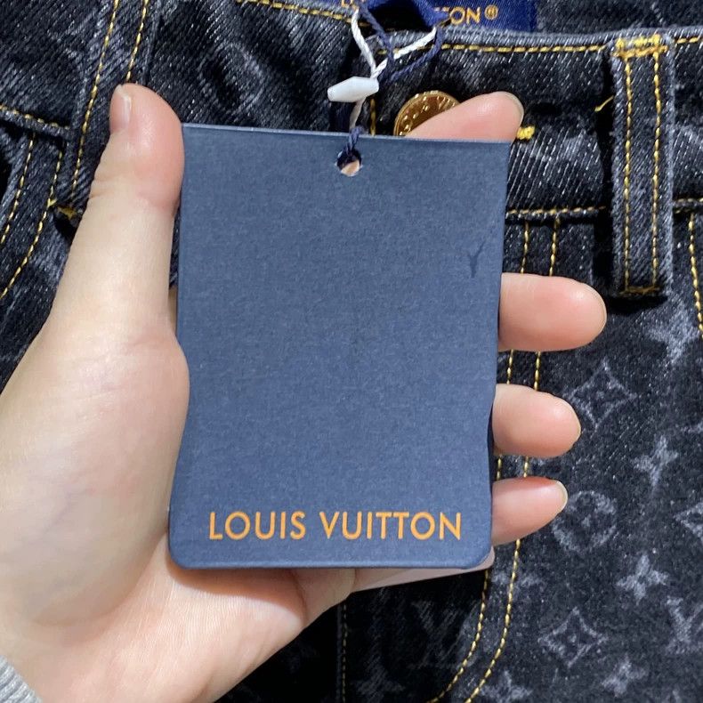 Louis Vuitton Louis Vuitton 25ss latest presbyopic full print jeans Size US 34 / EU 50 - 5 Thumbnail