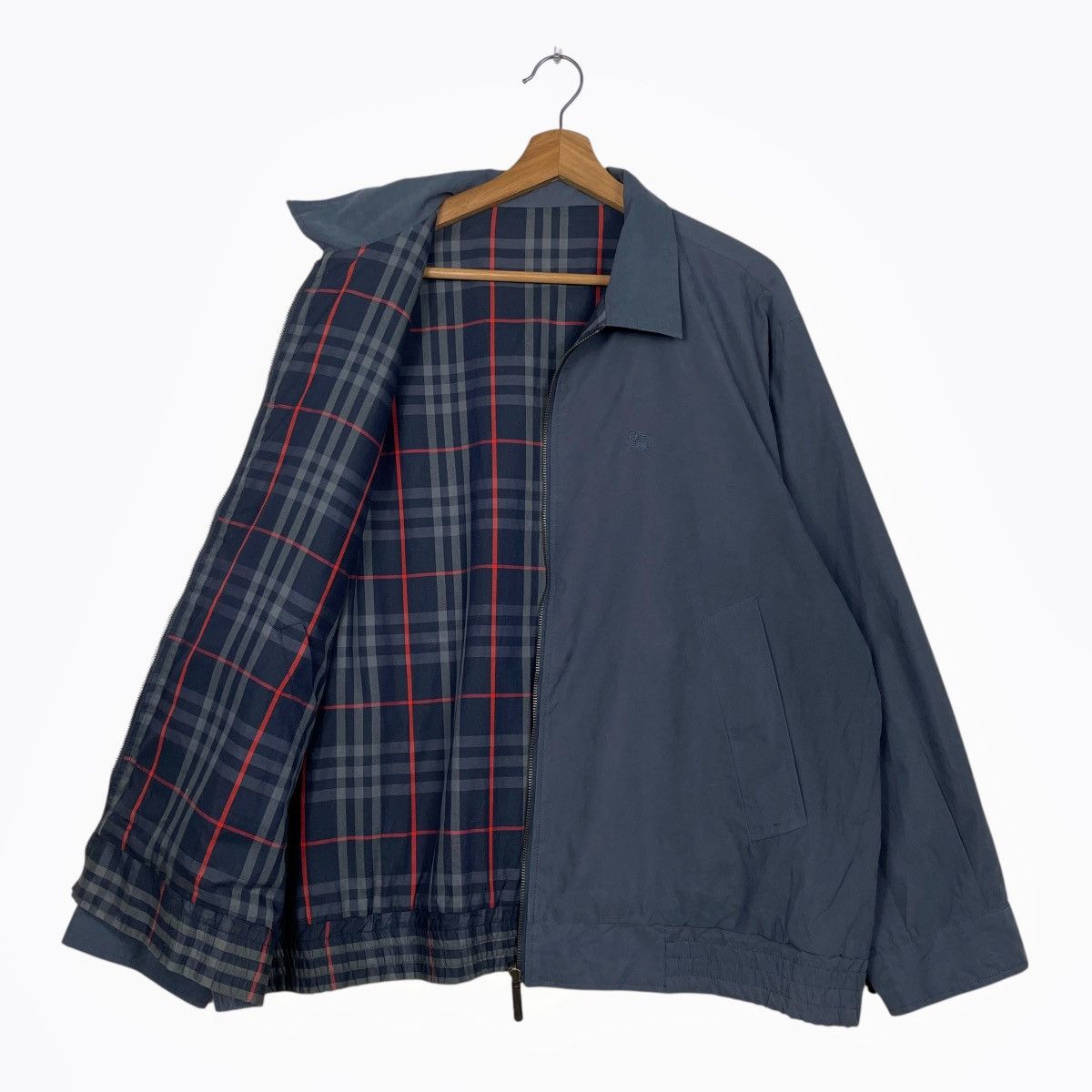 Burberry Vintage Burberrys Reversible Tartan Bomber Size US M / EU 48-50 / 2 - 12 Thumbnail
