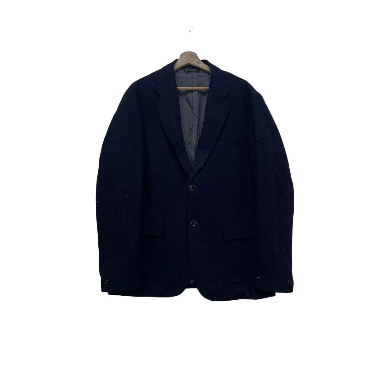 Eddie Bauer 💥Japanese Brand Harris Tweed x Eddie Bauer Wool Jacket Size US M / EU 48-50 / 2 - 2 Thumbnail