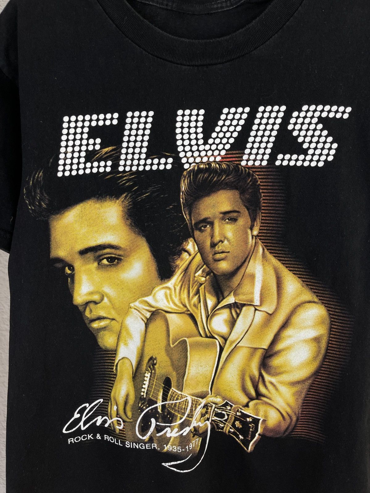 Band Tees Vintage Elvis Presley double side tee shirt Size US M / EU 48-50 / 2 - 4 Thumbnail