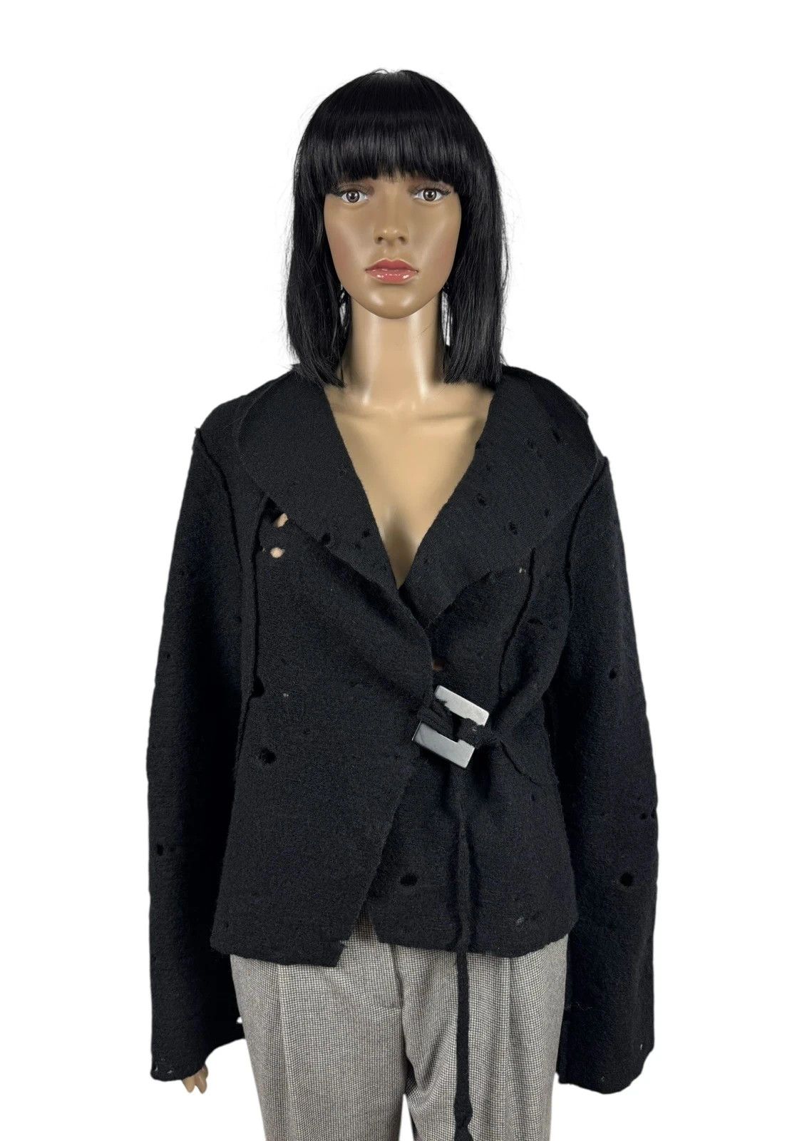 Other Absolut Avant Garde Wrap Jacket Wool Pl Size 2 Size S / US 4 / IT 40 - 1 Thumbnail