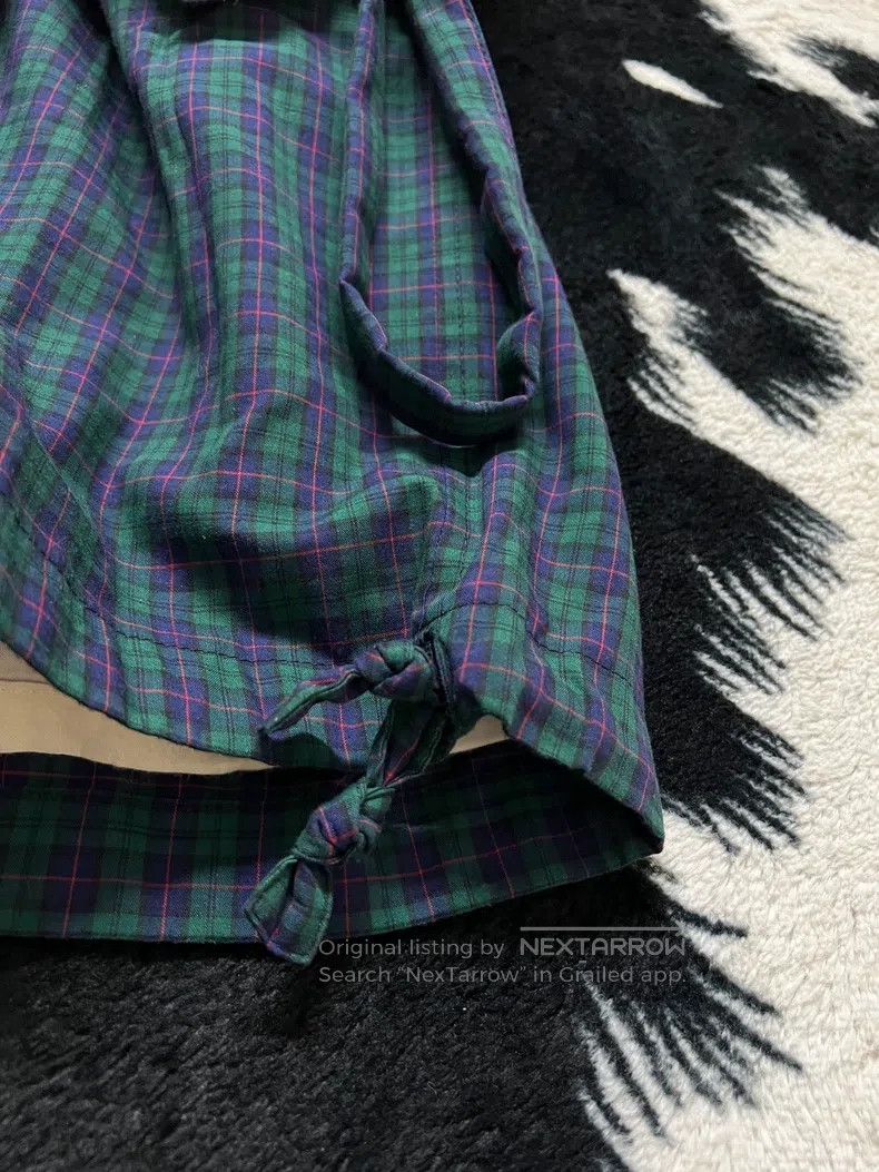 Comme des Garcons Comme Des Garcons size F Bud Checkered Skirt Size 23" - 3 Thumbnail