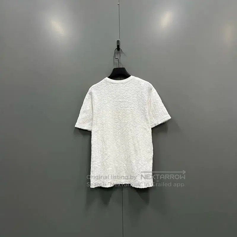 Dior Dior White Logo Cotton Short Sleeve T-Shirt . Size US XS / EU 42 / 0 - 3 Thumbnail