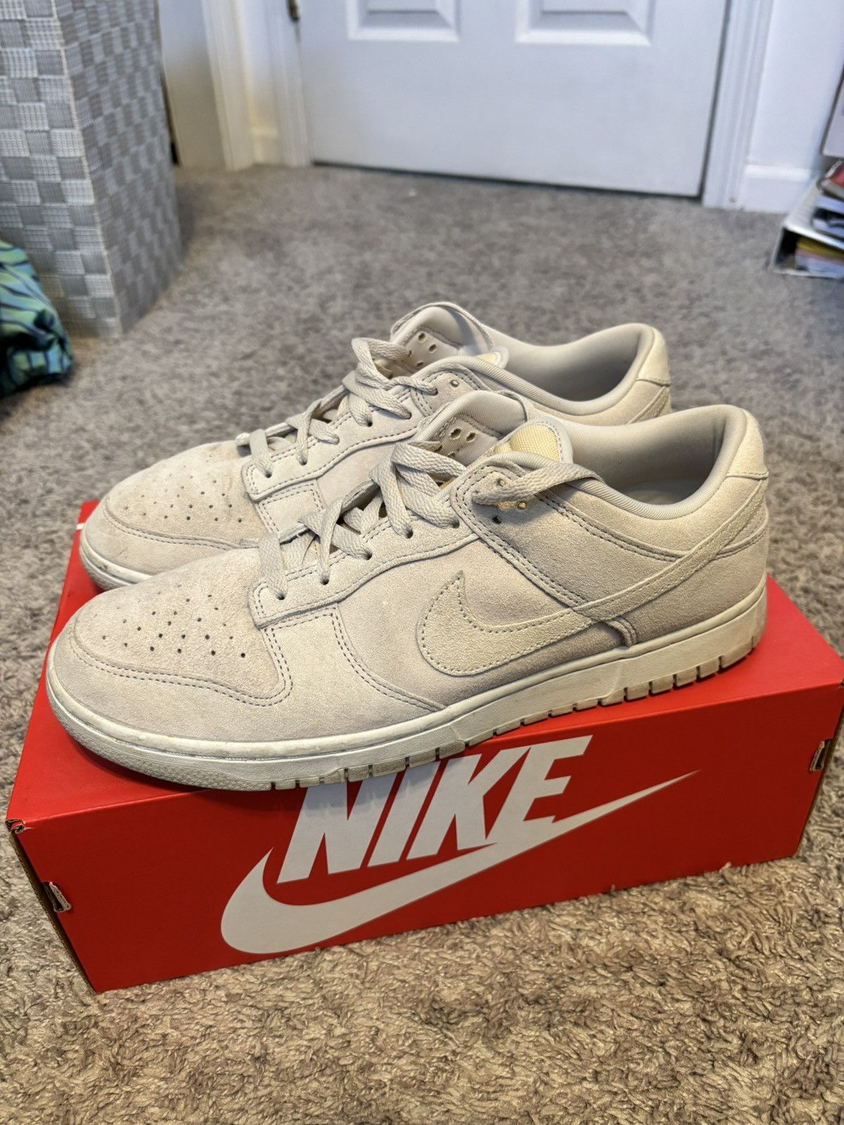 Nike Premium Vast grey Dunks Size 11 men’s Size US 11 / EU 44 - 3 Thumbnail