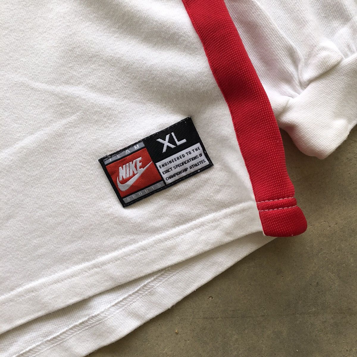 Nike × Vintage NIKE Vintage 90s England Rugby League Polo Shirt Size US XL / EU 56 / 4 - 7 Thumbnail