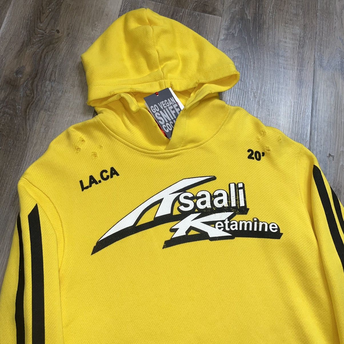Asaali Asaali Ketamine Hoodie Pullover Sweater BNWT Mens XL NEW Size US XL / EU 56 / 4 - 4 Thumbnail