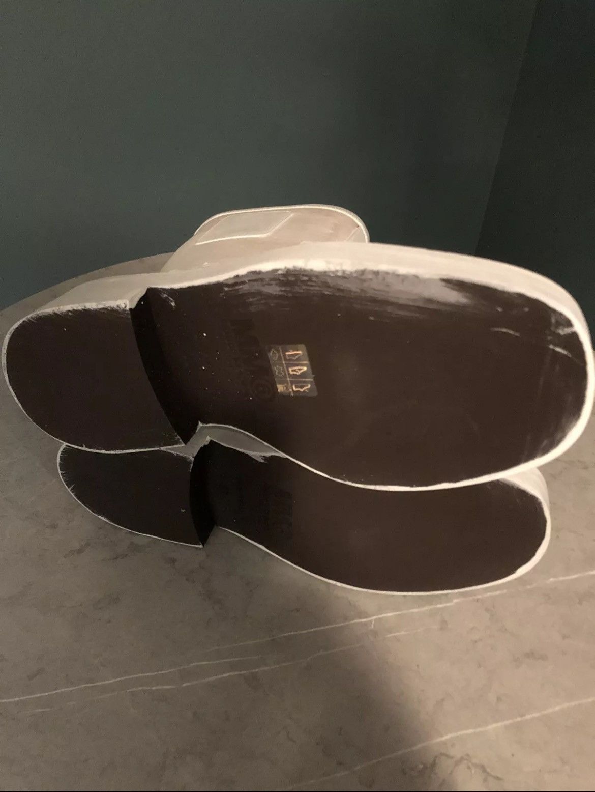 Maison Margiela MM6 Maison Margiela Inside Out Moto Boot Size US 8 / IT 38 - 6 Thumbnail