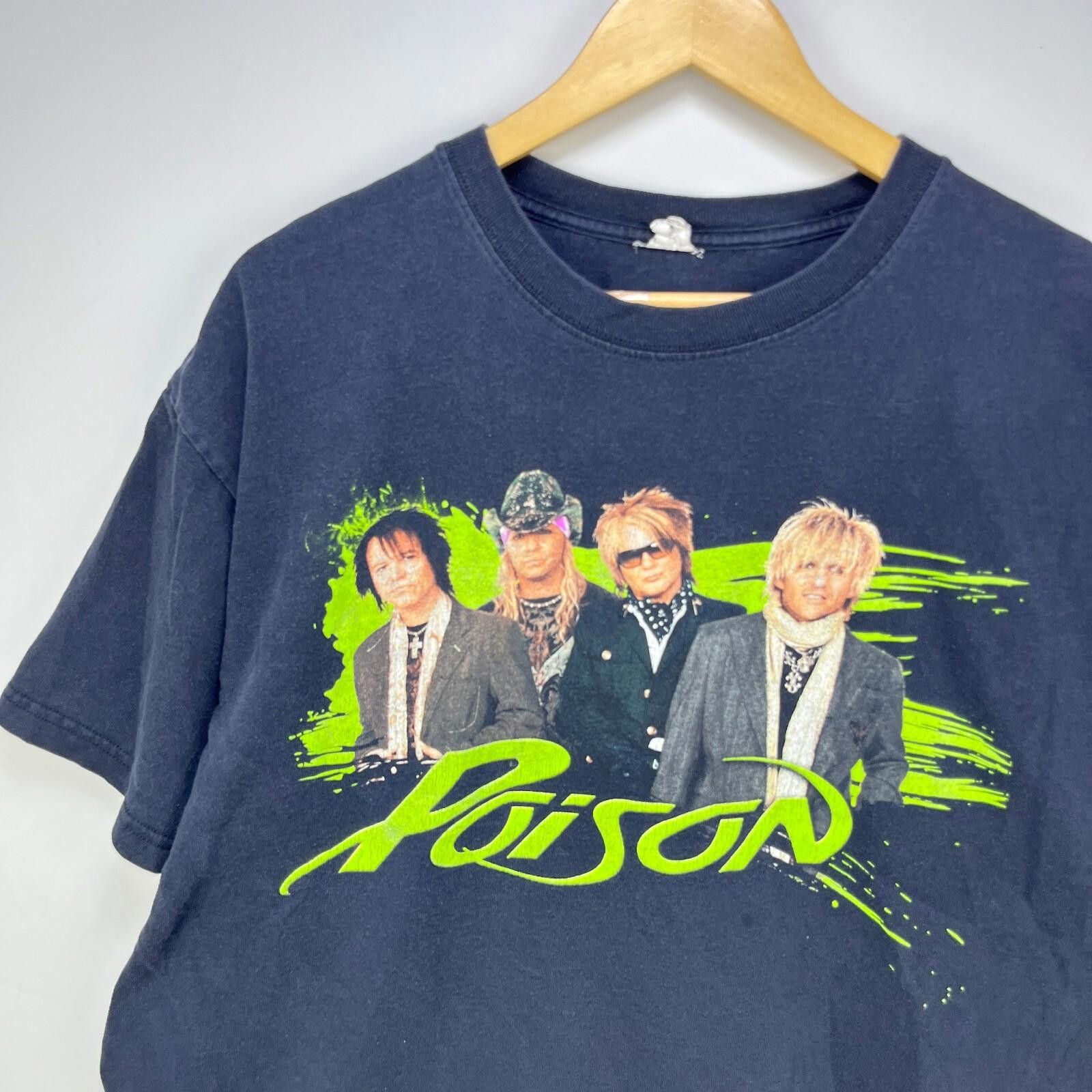 Anvil Vintage Poison Band T Shirt Y2K Tour Live Raw Uncut XL Size US XL / EU 56 / 4 - 2 Thumbnail