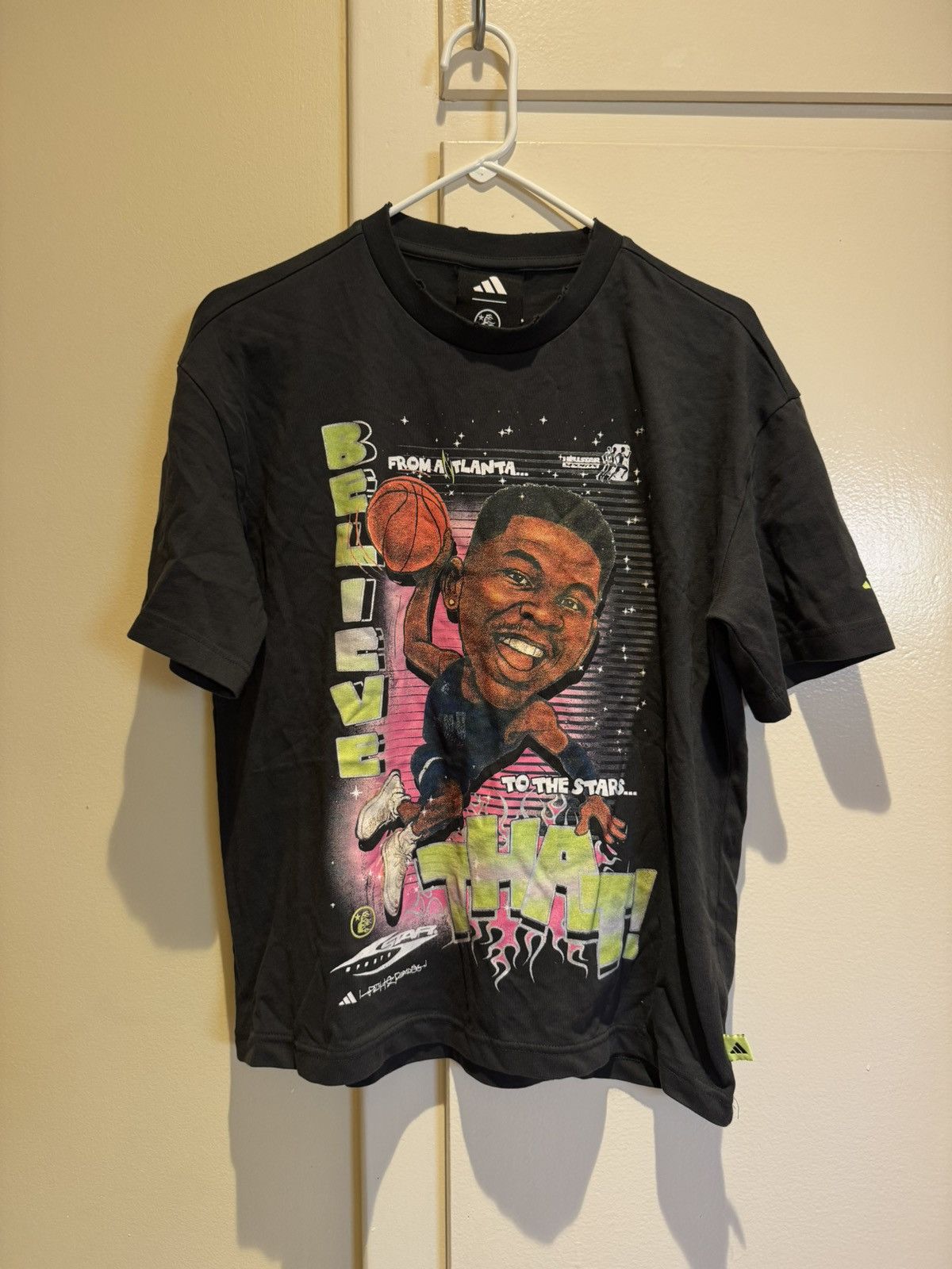 Adidas × HELLSTAR HELLSTAR x adidas Anthony Edwards AE2 Antman T-Shirt ASW Size US XXS / EU 40 - 1 Thumbnail