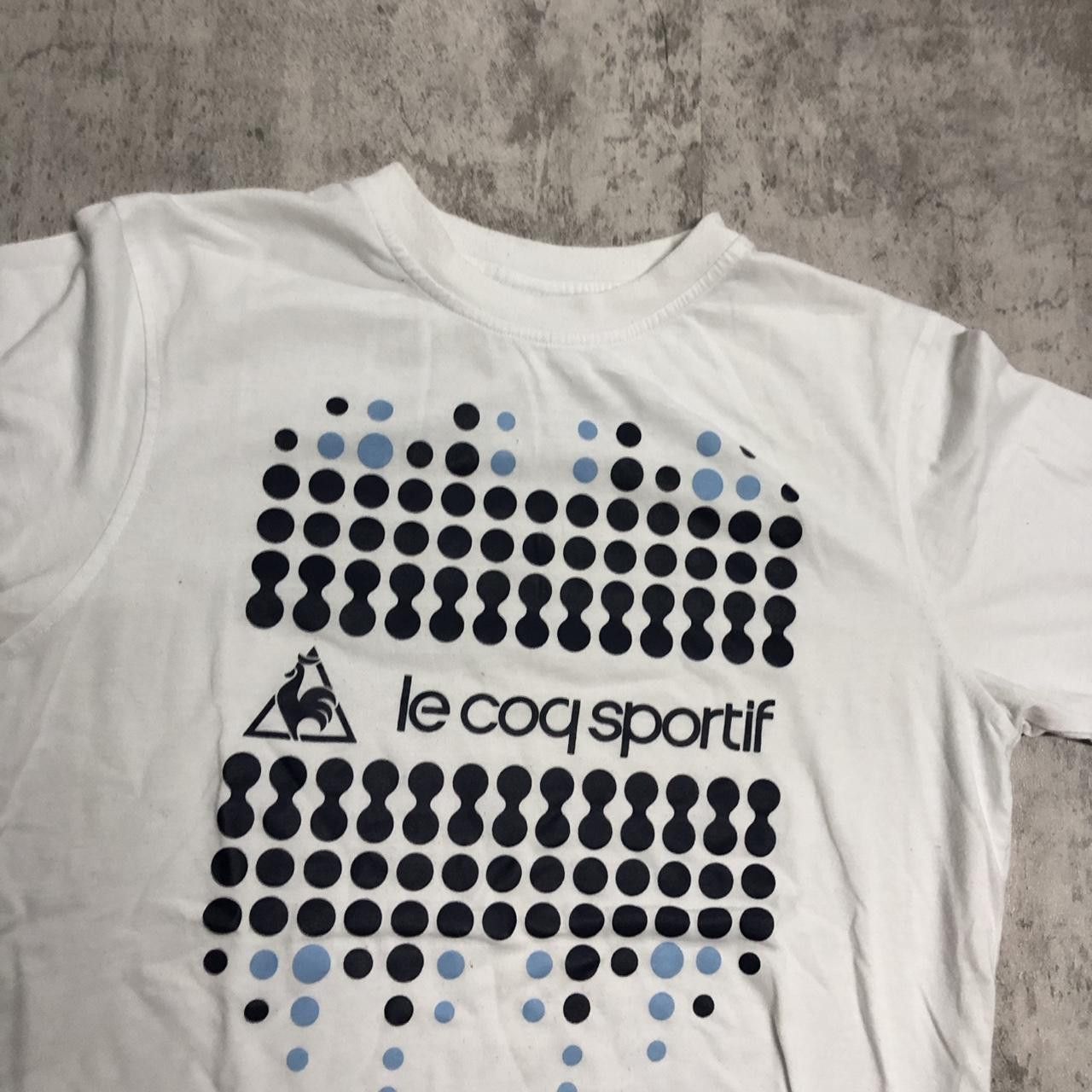 Le Coq Sportif White vintage Le Coq Sportif t-shirt Size US M / EU 48-50 / 2 - 2 Thumbnail