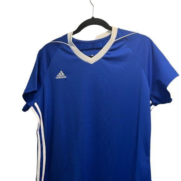 Adidas Adidas ClimaCool Blue Soccer Jersey XL Lightweight Breathabl Size XL / US 12-14 / IT 48-50 - 1 Thumbnail