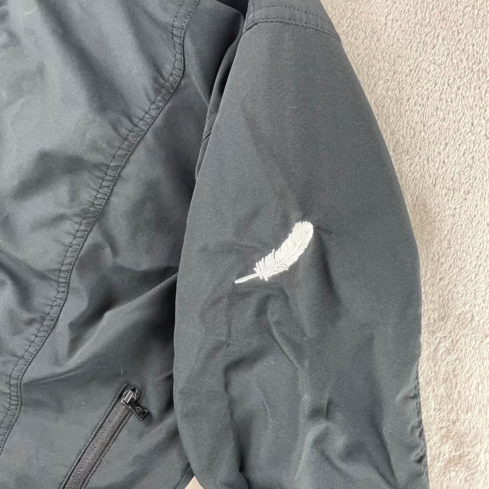 Vintage TASC Performance Jacket Women Medium Black Full Zip Bomber Zip Pockets Active Size M / US 6-8 / IT 42-44 - 5 Thumbnail