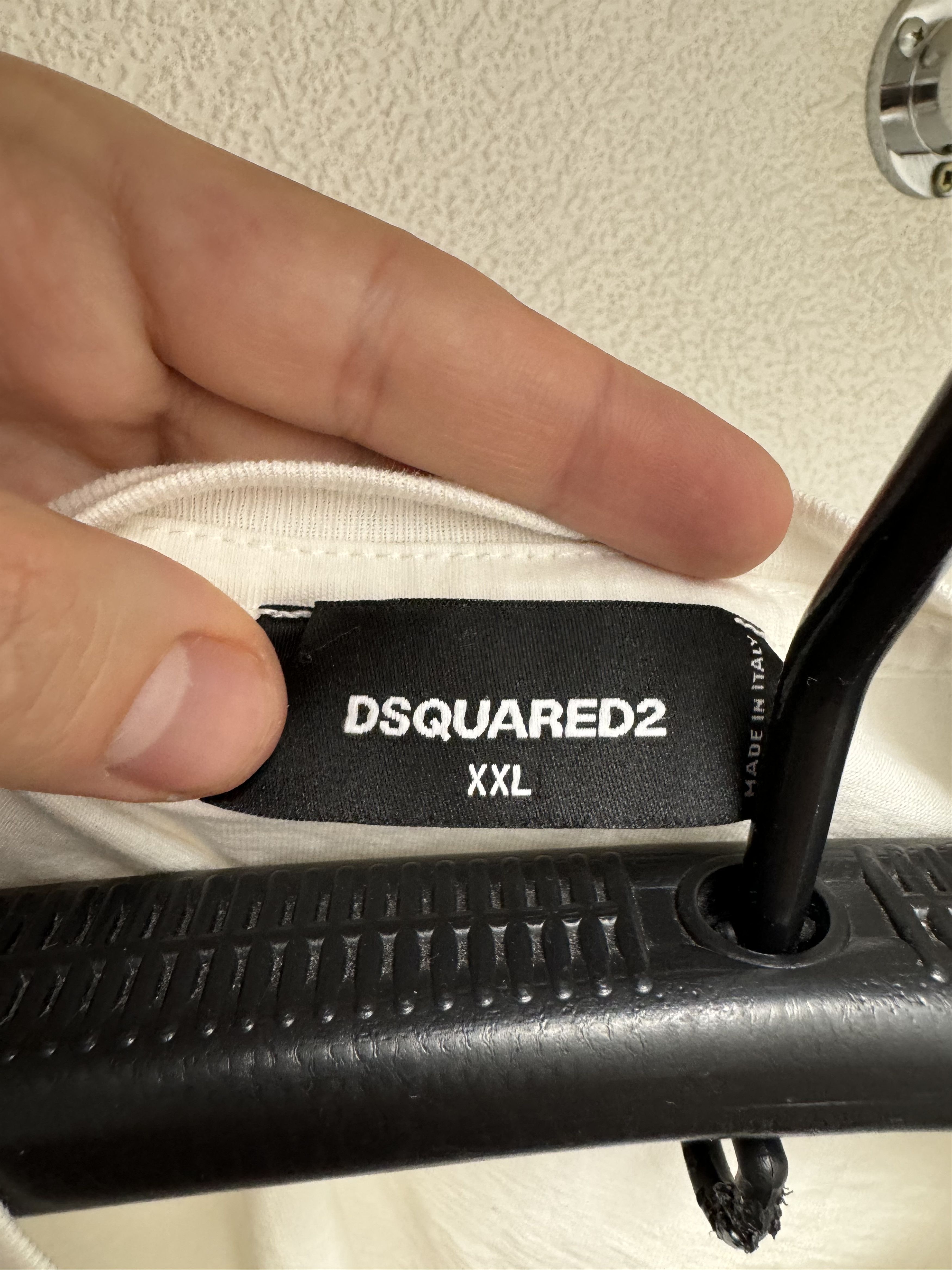 Dsquared2 Dsquared dsquared2 dsq big logo white t-shirt Xxl 2xl Size US XXL / EU 58 / 5 - 6 Thumbnail