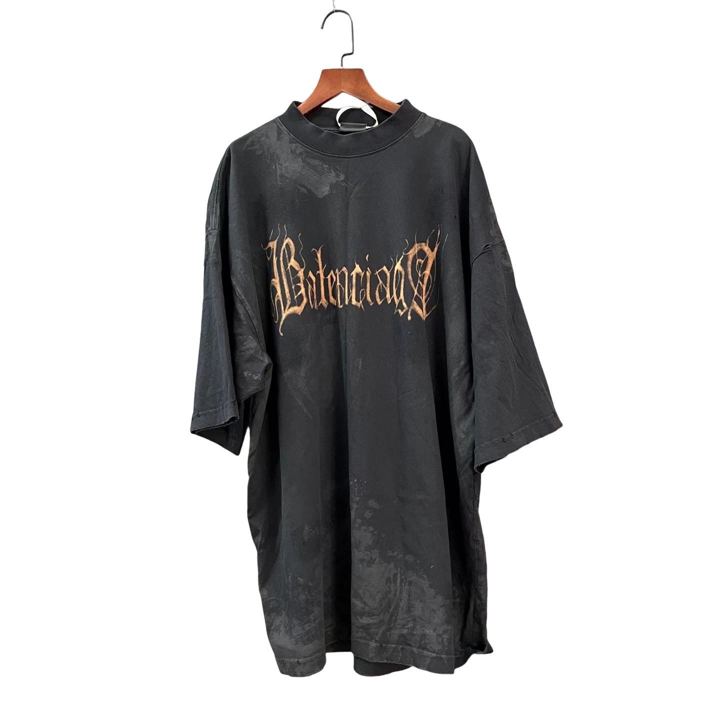 Balenciaga Balenciaga Script Graphic T-Shirt Size M Size US M / EU 48-50 / 2 - 1 Thumbnail