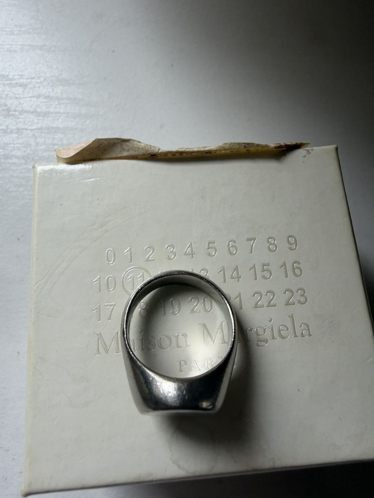 Maison Margiela Maison Margiela Chevalier/ Signet Ring size IT 5 Size ONE SIZE - 9 Thumbnail