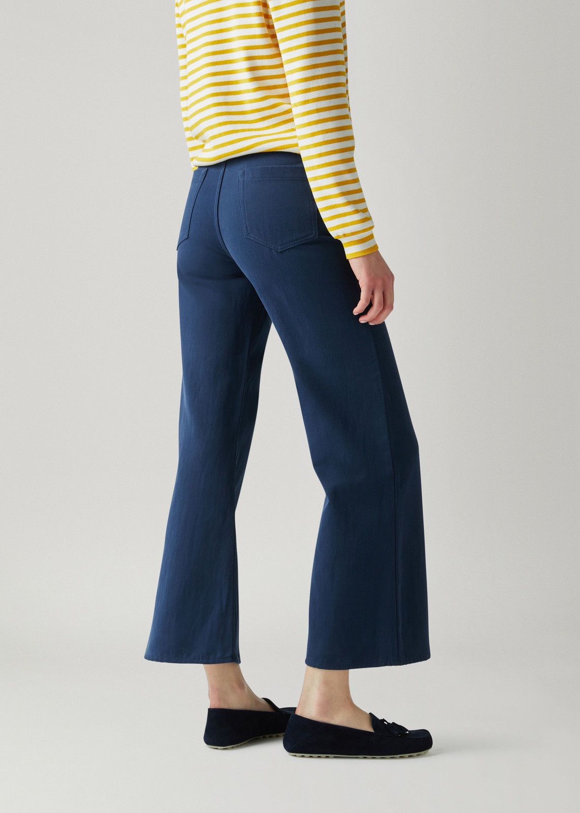Loro Piana o1srvl11e0424 Trouser in Navy Blue Size 26" / US 2 / IT 38 - 7 Thumbnail