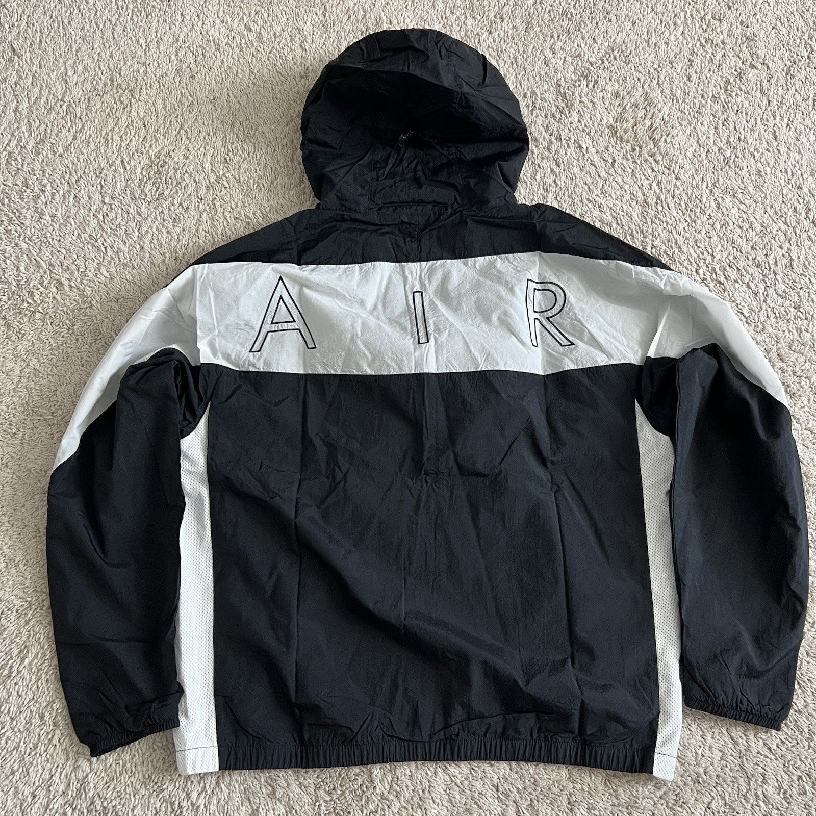 Nike Nike Woven Full Zip Men’s Large Jacket Hoodie Black/White Size US L / EU 52-54 / 3 - 9 Thumbnail