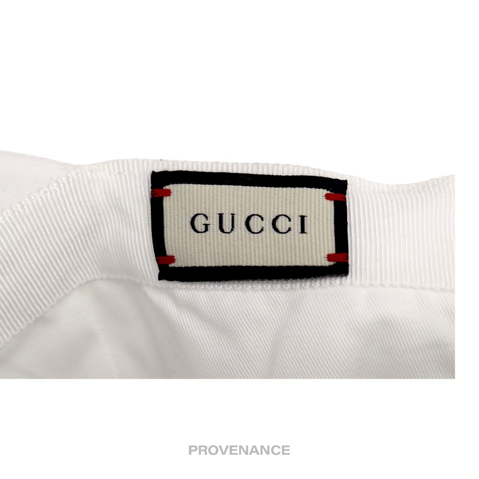 Gucci 🔴 Gucci Campaign Hat Cap - White Size ONE SIZE - 9 Thumbnail
