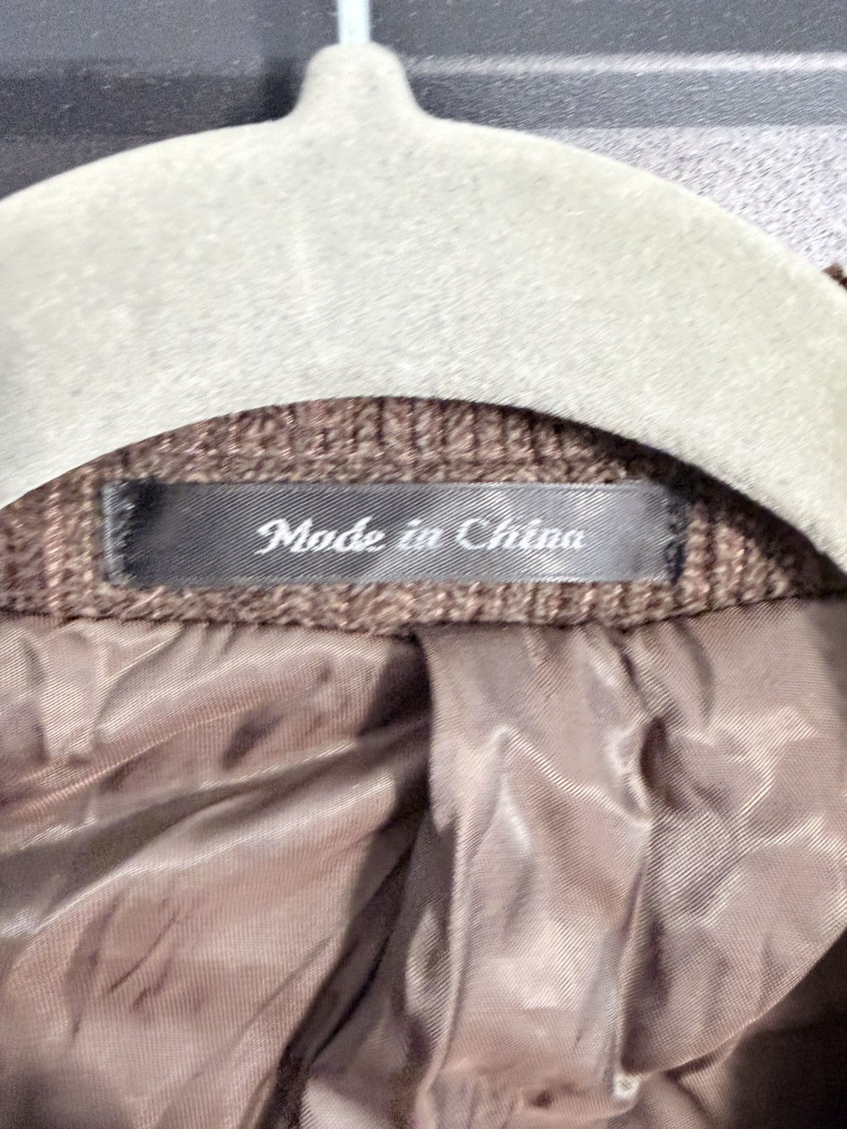 Chaps Brown Oversized Corduroy Blazer Size 46L - 3 Thumbnail