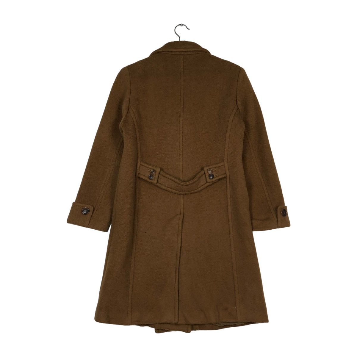 Japanese Brand 🔥VINTAGE WOOL LONG JACKET SHIPS JAPAN DOUBLE BREASTS Size M / US 6-8 / IT 42-44 - 8 Thumbnail