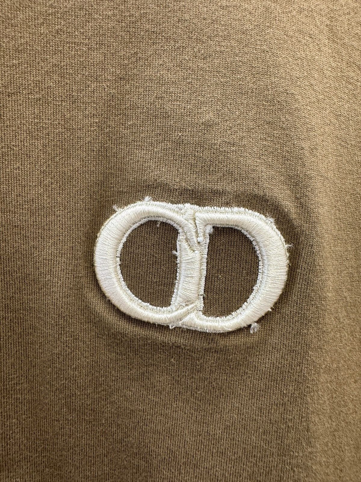 Dior Dior Beige CD Logo Shirt Size US S / EU 44-46 / 1 - 4 Thumbnail