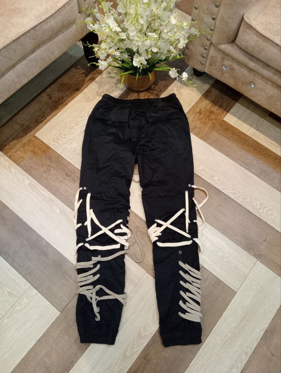 Japanese Brand JAPANESE BRAND MEGALACE PANTS - SIZE XL Size US 30 / EU 46 - 6 Thumbnail