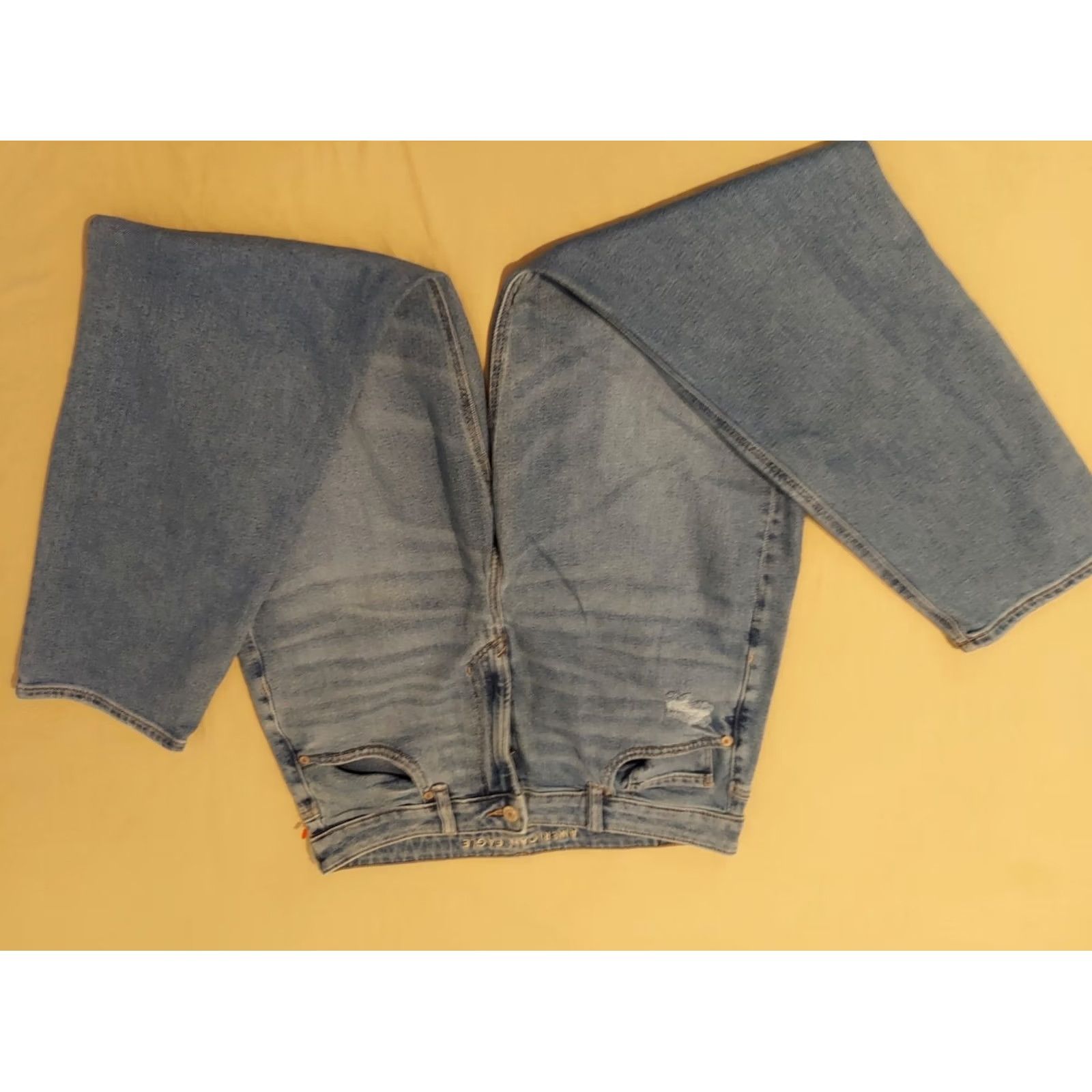 American Eagle Outfitters Womens American Eagle Outfitters Jeans 12 Mom Skinny Denim Pants Blue Size 34" / US 12 / IT 48 - 3 Thumbnail