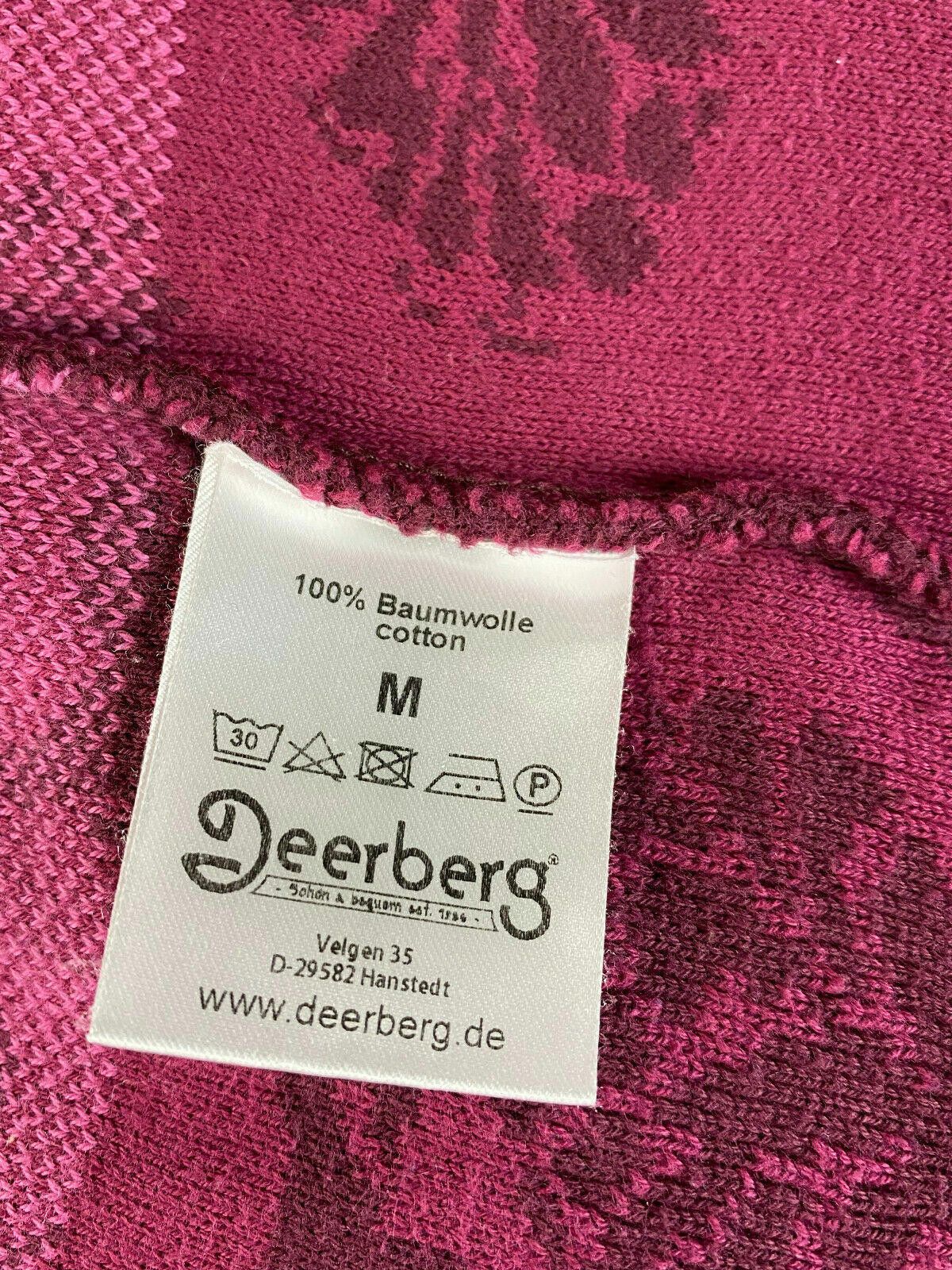Designer Deerberg by Oska Red Floral Sweatshirt Sweater Size M Size M / US 6-8 / IT 42-44 - 9 Thumbnail