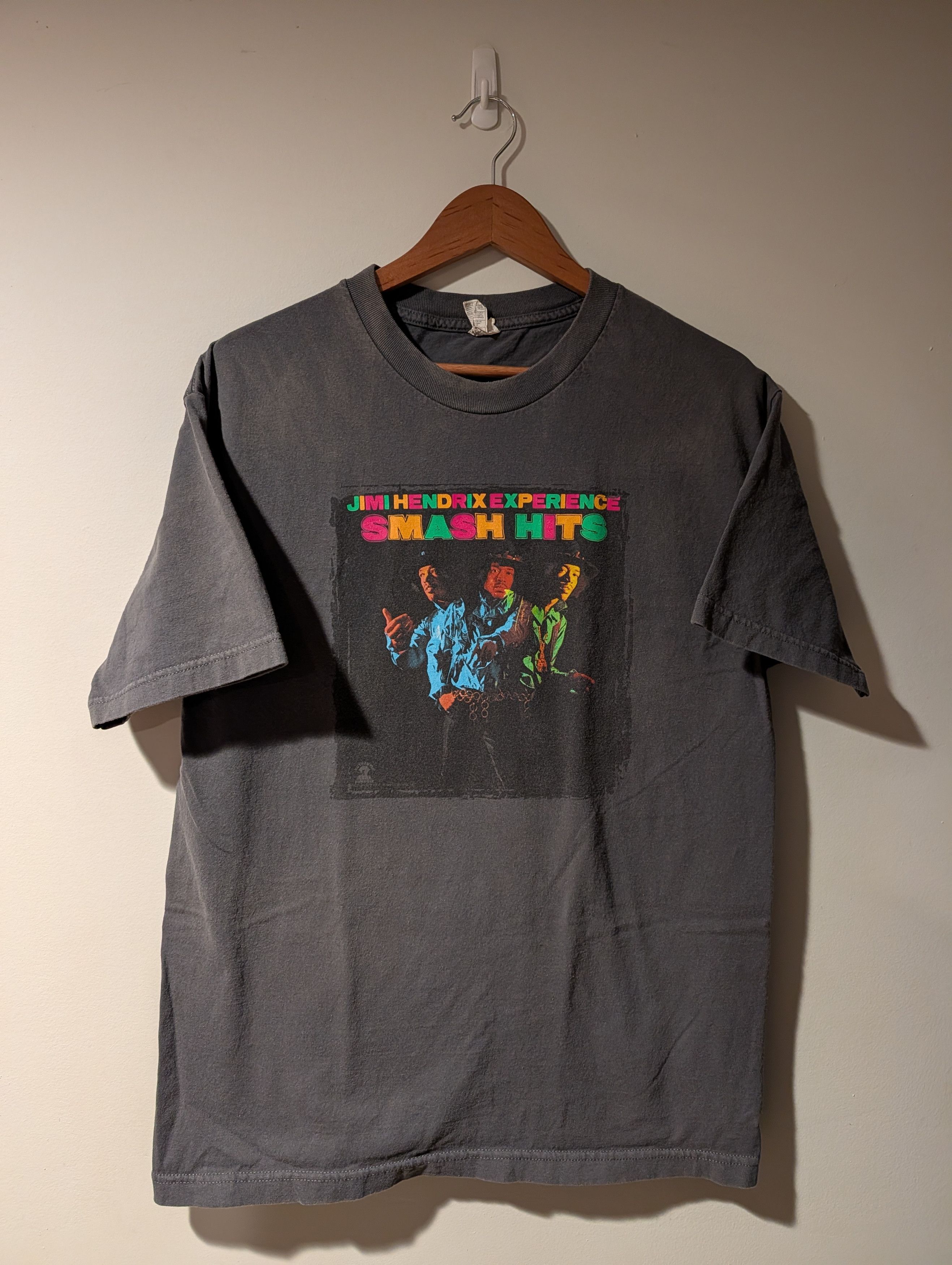 Band Tees Jimi Hendrix Smash Hits T Shirt Rock N Roll Music Band Tee Size US L / EU 52-54 / 3 - 1 Thumbnail